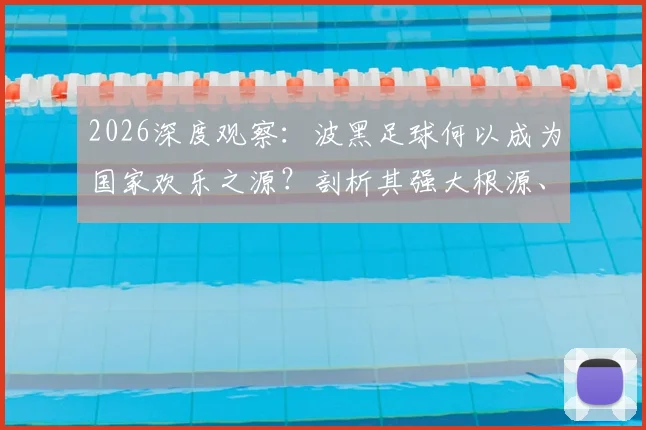 2026深度观察：波黑足球何以成为国家欢乐之源？剖析其强大根源、明星阵容与历史伤痕